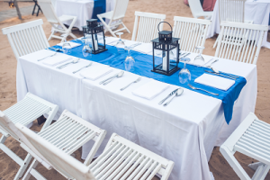 Beach Dinner Setting