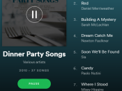 Spotify Dinner Party Songs