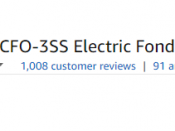 Amazon Electric Fondue Pot Price